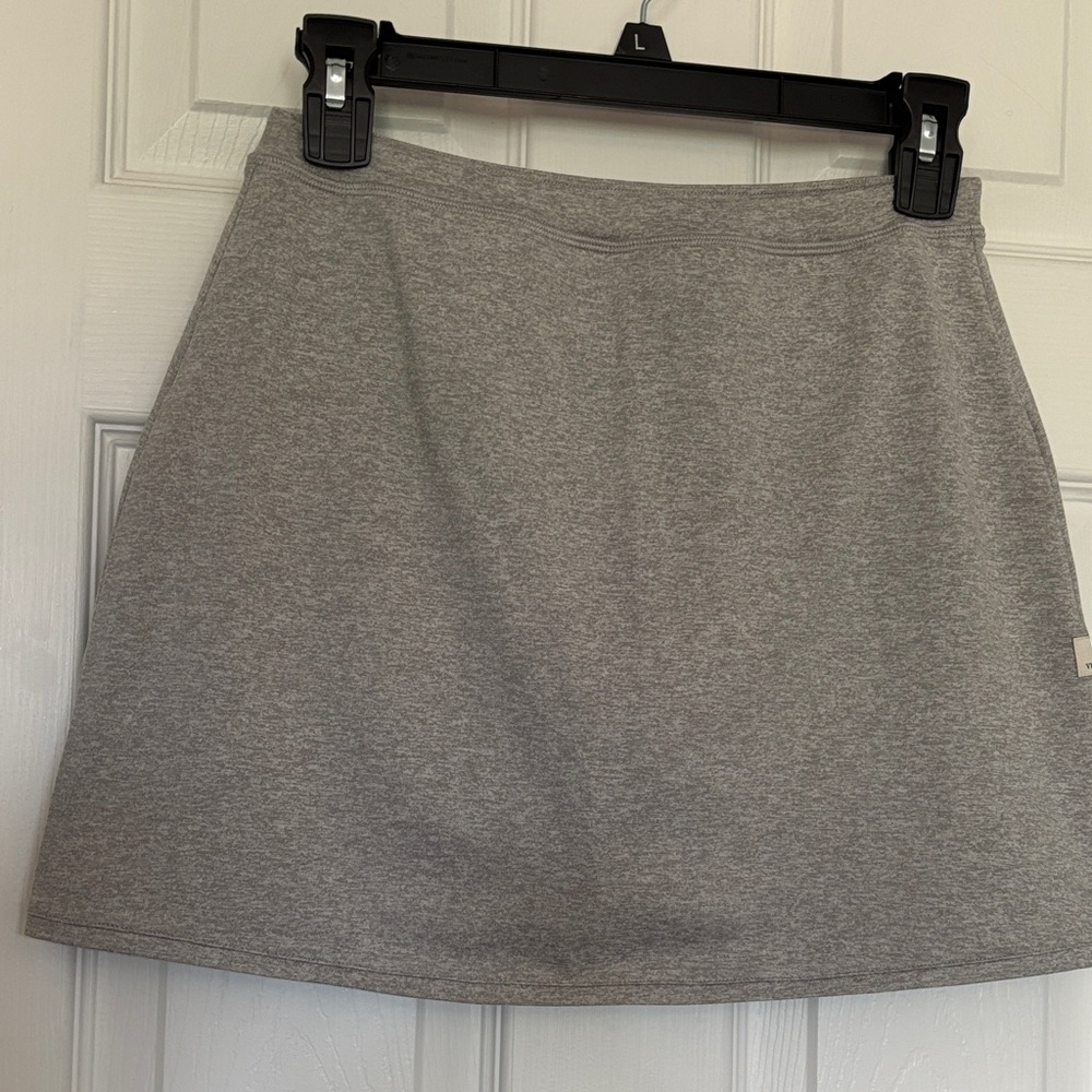 Vuori Gray A-Line Skirt